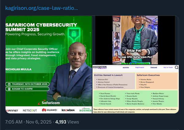International Crimes, Felonies, and Legal Implications for Safaricom Group | 1 International Crimes, Felonies, and Legal Implications for Safaricom Group